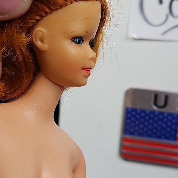 Barbie 1966 Stacey Twist 'n Turn with Lashes & Short Red Hair READ Japan - Picture 4 of 16